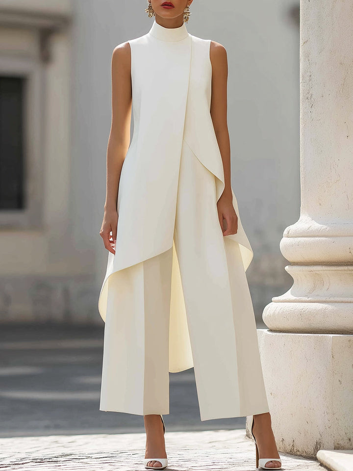 Serena - Sleeveless Wide Leg Jumpsuit