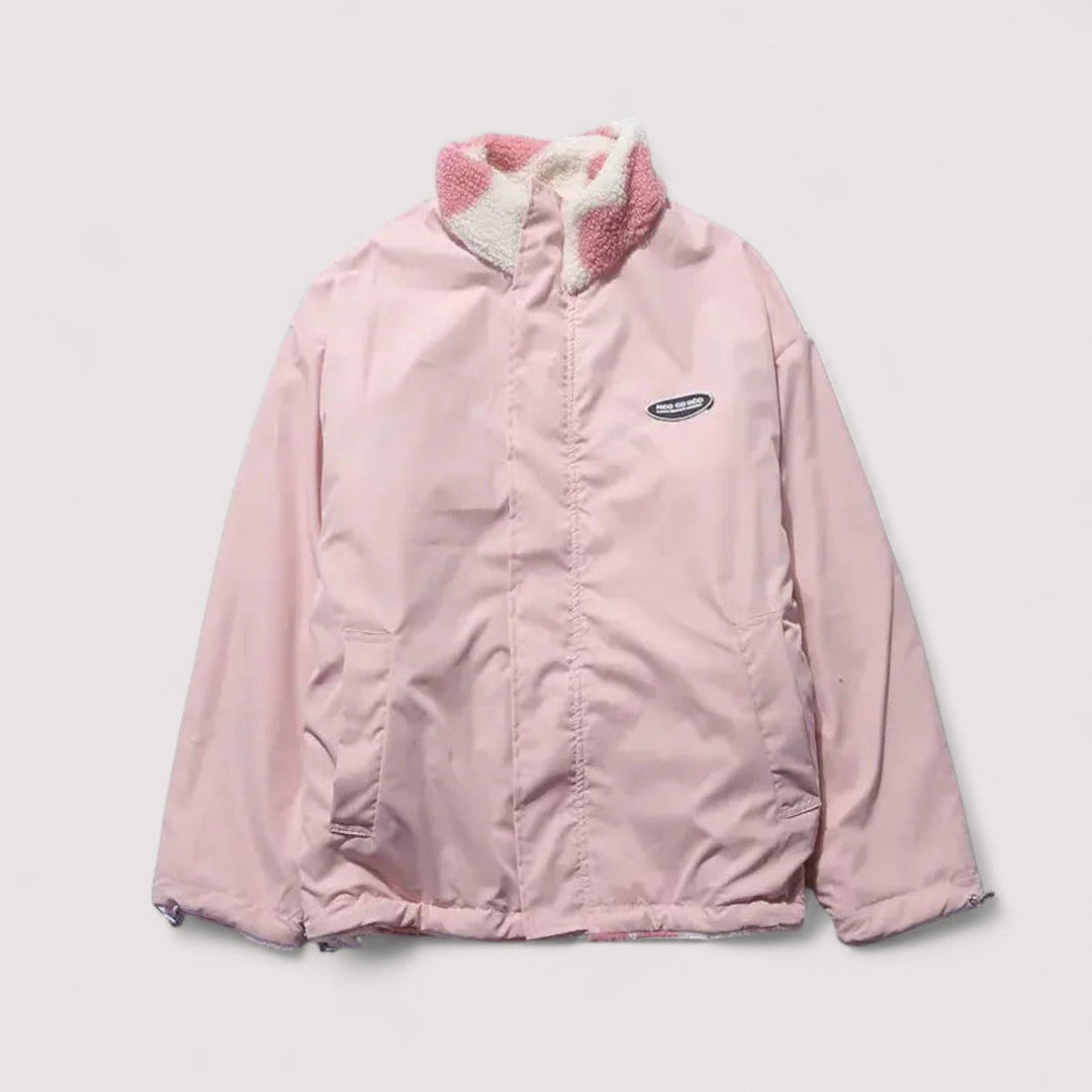Clara | Reversible Heart Print Jacket