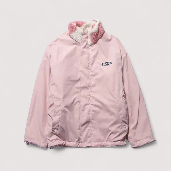 Clara | Reversible Heart Print Jacket