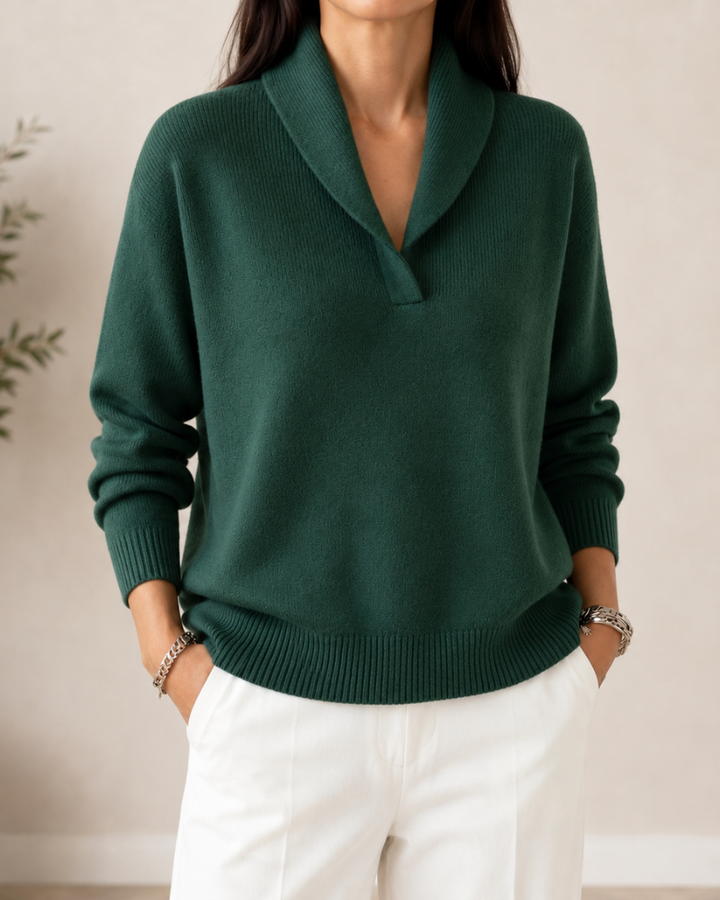 Amelia | Soft V-Neck Jumper