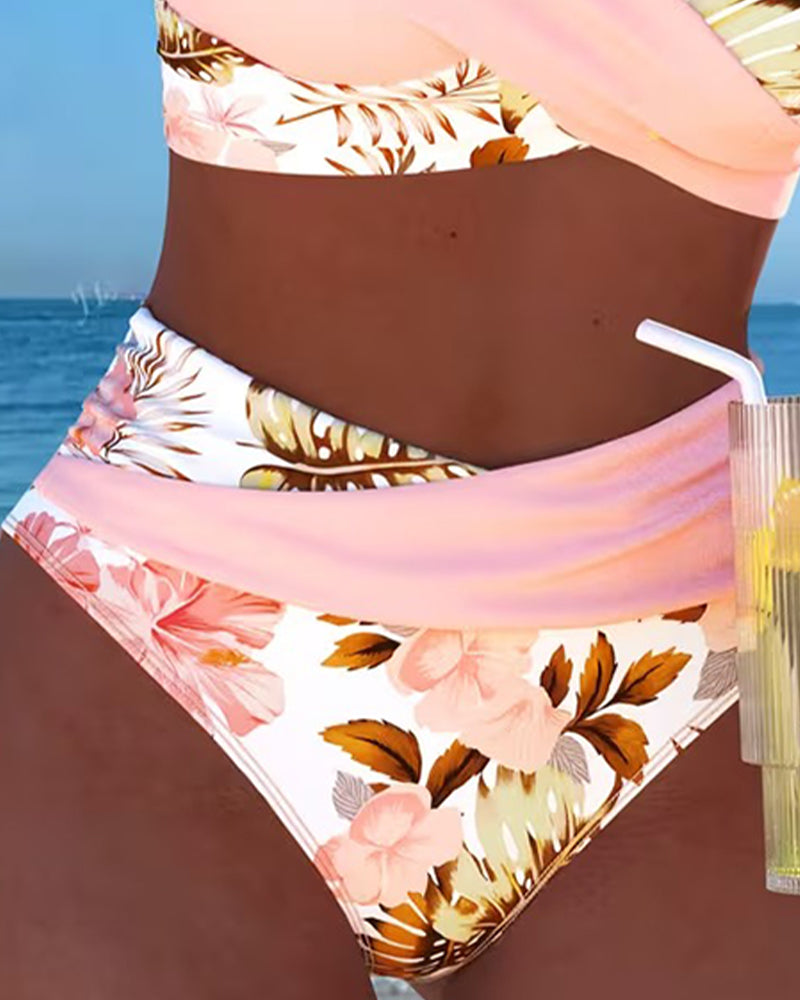 Jolina | Floral Contrast Bikini