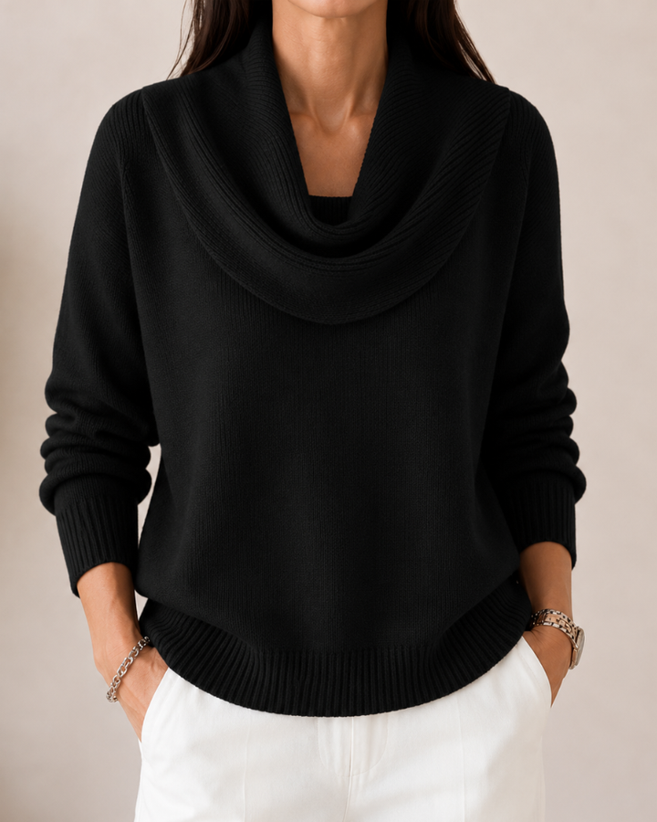 Maria | Soft Cowl Neck Jumper