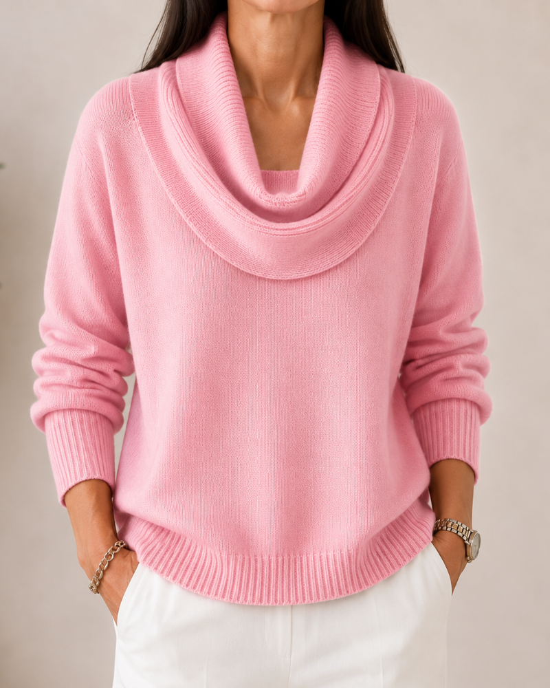Maria | Soft Cowl Neck Jumper