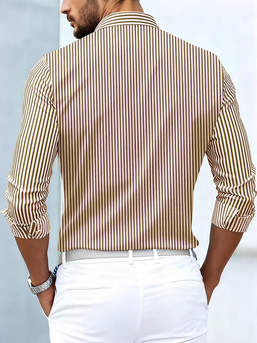 Emerson | Vintage Stripe Long Sleeve Shirt
