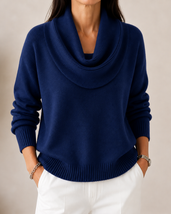 Maria | Soft Cowl Neck Jumper