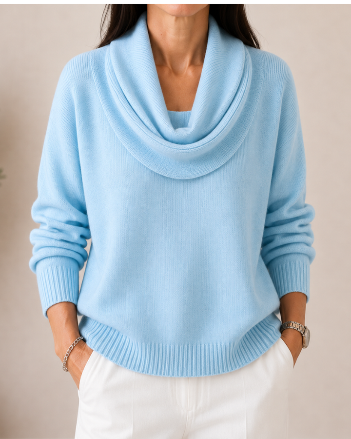 Maria | Soft Cowl Neck Jumper