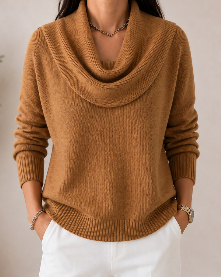 Maria | Soft Cowl Neck Jumper