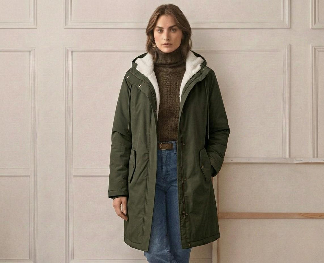 Beatrice™ | Cosy Hooded Weatherproof Coat
