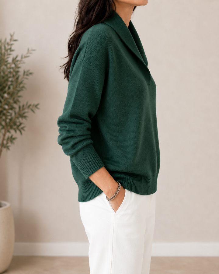 Amelia | Soft V-Neck Jumper