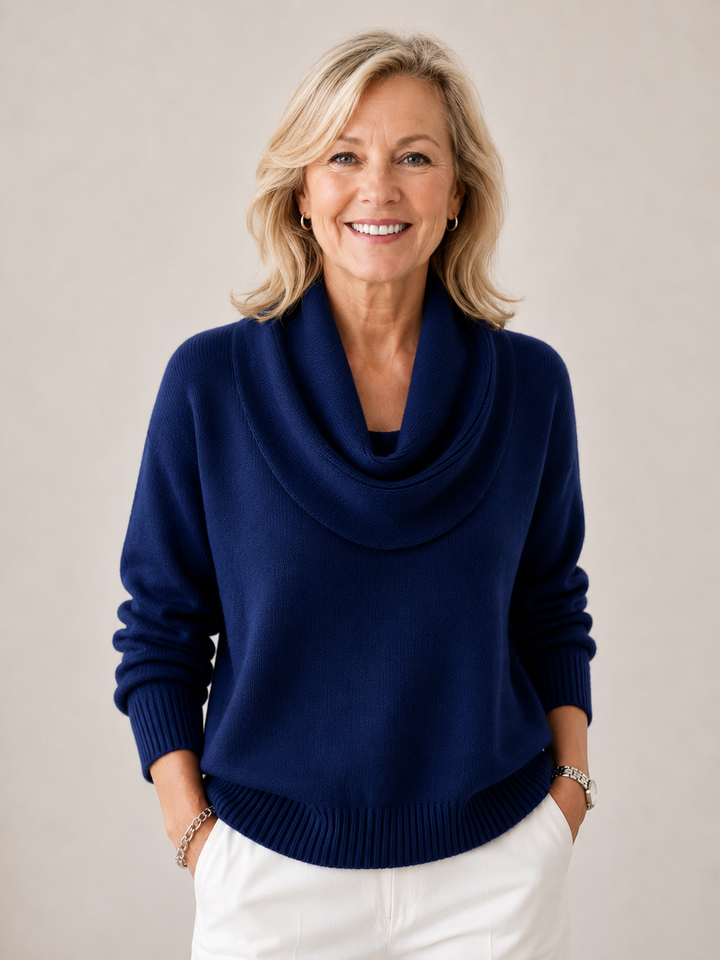 Maria | Soft Cowl Neck Jumper