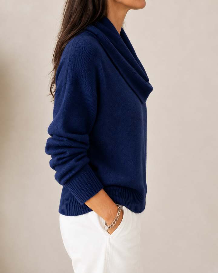 Maria | Soft Cowl Neck Jumper