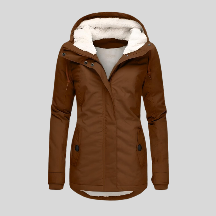 Maggie | Long Waterproof Winter Coat with Hood