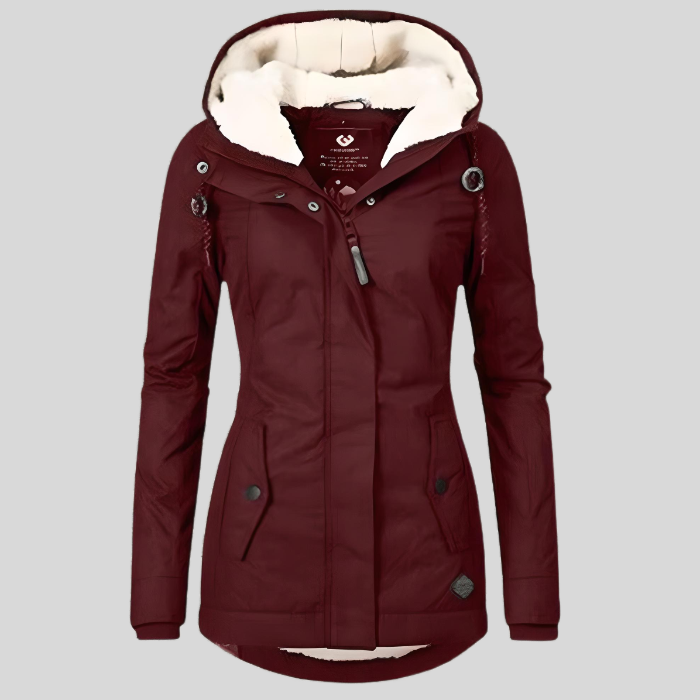 Maggie | Long Waterproof Winter Coat with Hood