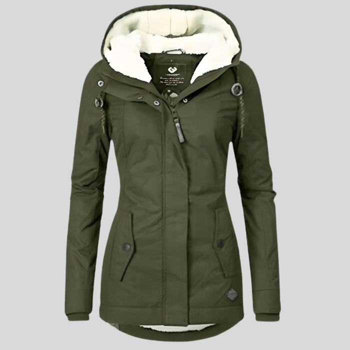 Maggie | Long Waterproof Winter Coat with Hood