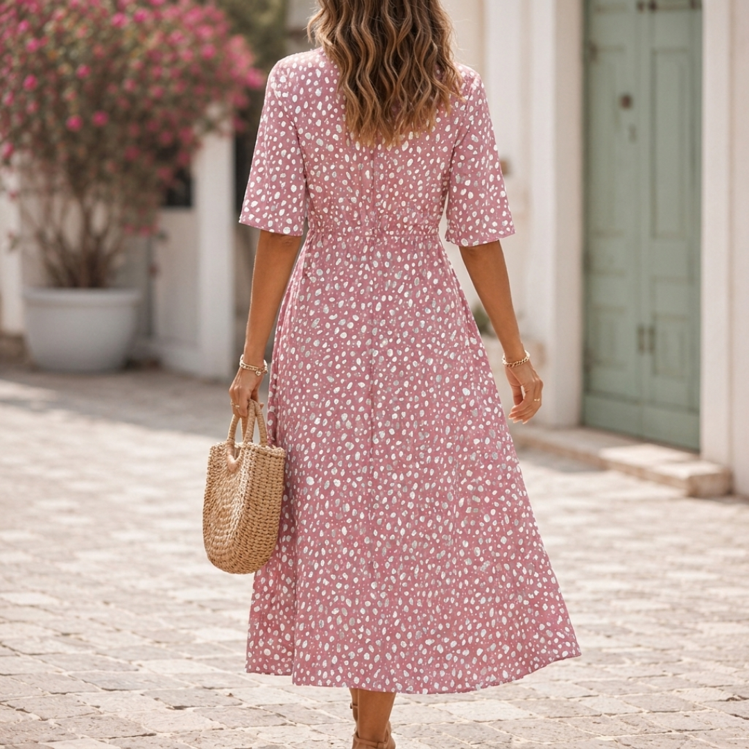 Juliette | Soft Flowing Midi Dress