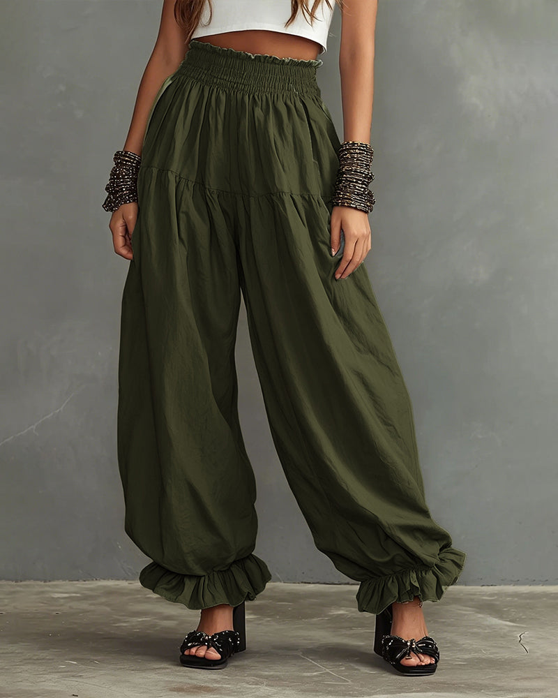 Cindy | Effortless Comfort High-Waist Wide-Leg Trousers