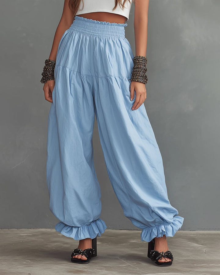 Cindy | Effortless Comfort High-Waist Wide-Leg Trousers