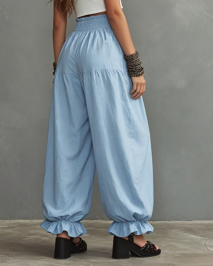 Cindy | Effortless Comfort High-Waist Wide-Leg Trousers