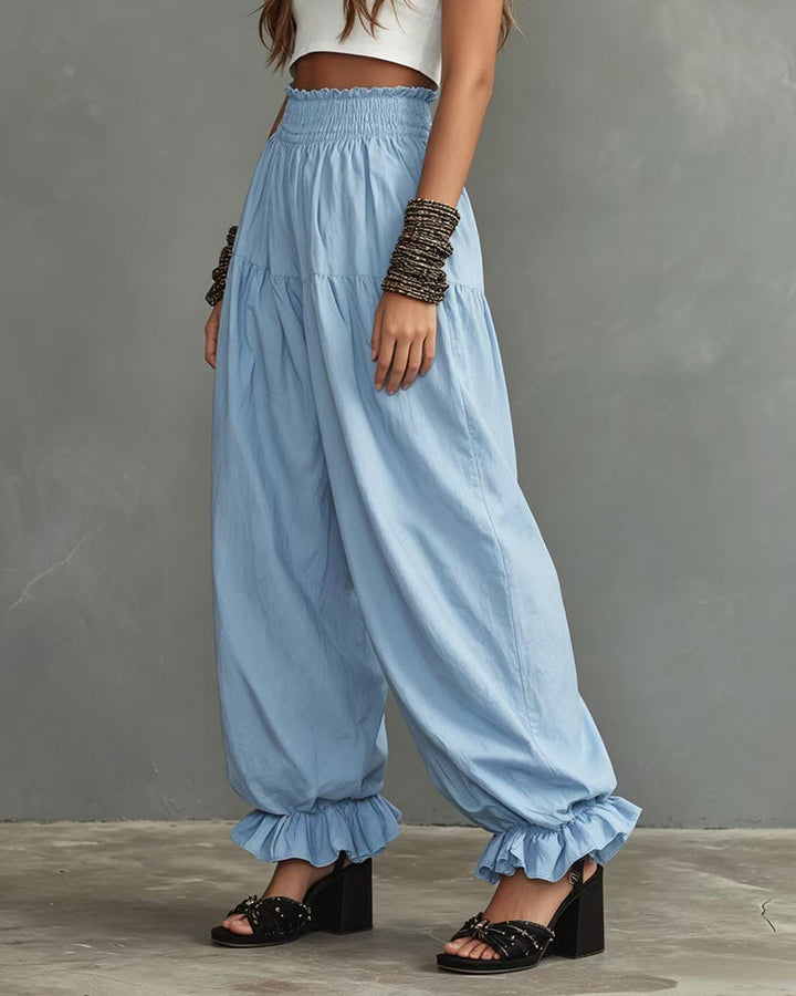 Cindy | Effortless Comfort High-Waist Wide-Leg Trousers