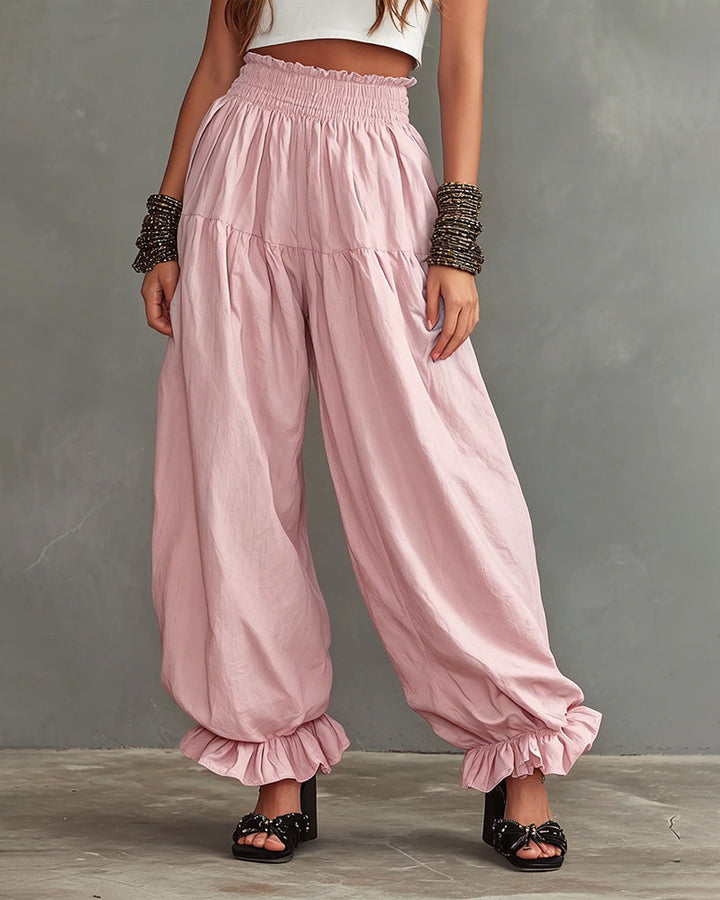 Cindy | Effortless Comfort High-Waist Wide-Leg Trousers