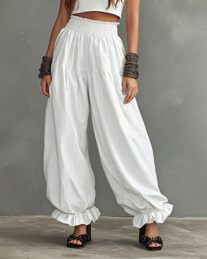 Cindy | Effortless Comfort High-Waist Wide-Leg Trousers