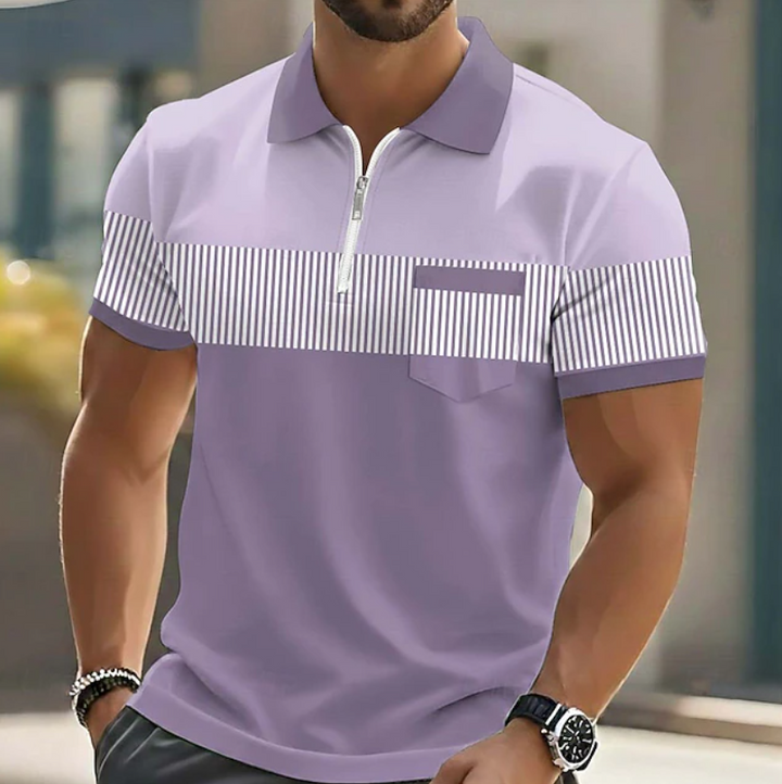 Mason | Elegant Zip Polo