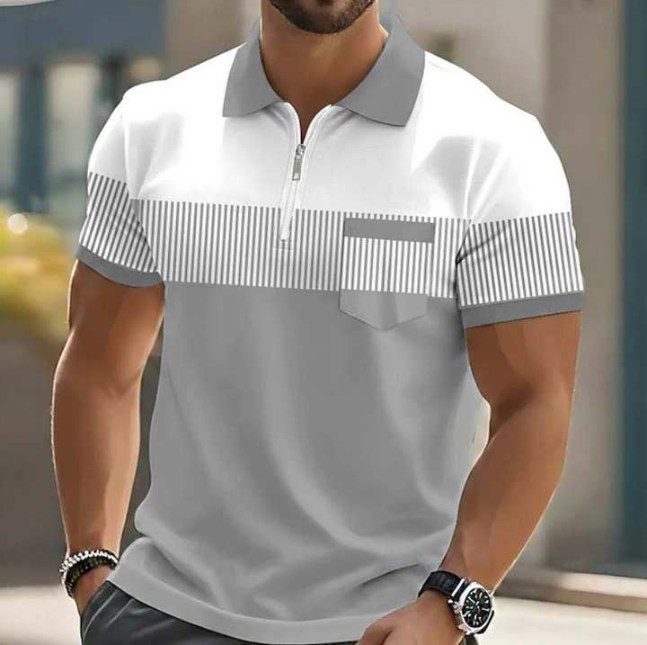 Mason | Elegant Zip Polo