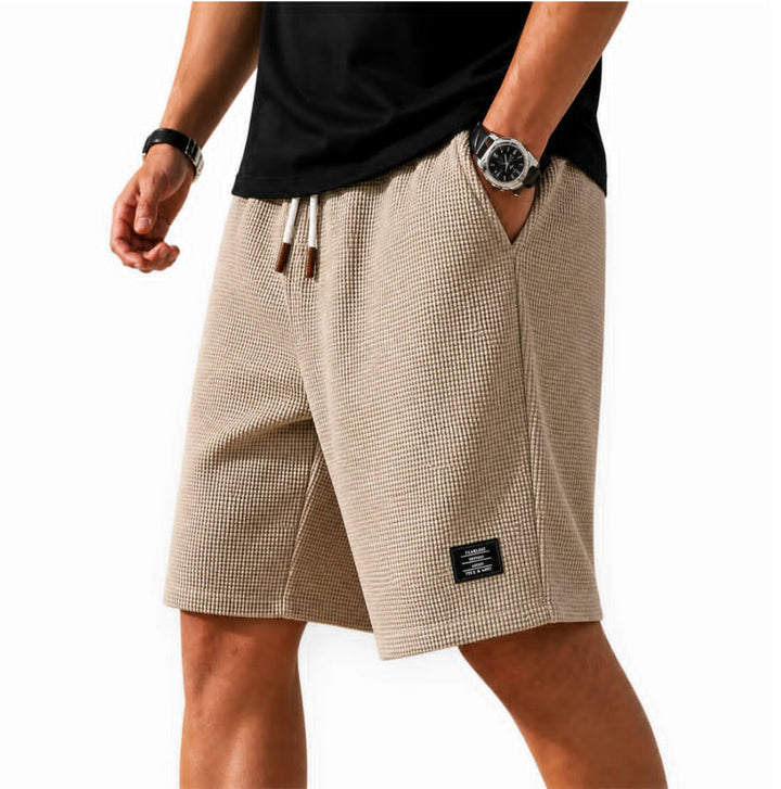 Mason | Waffle Bermuda Shorts