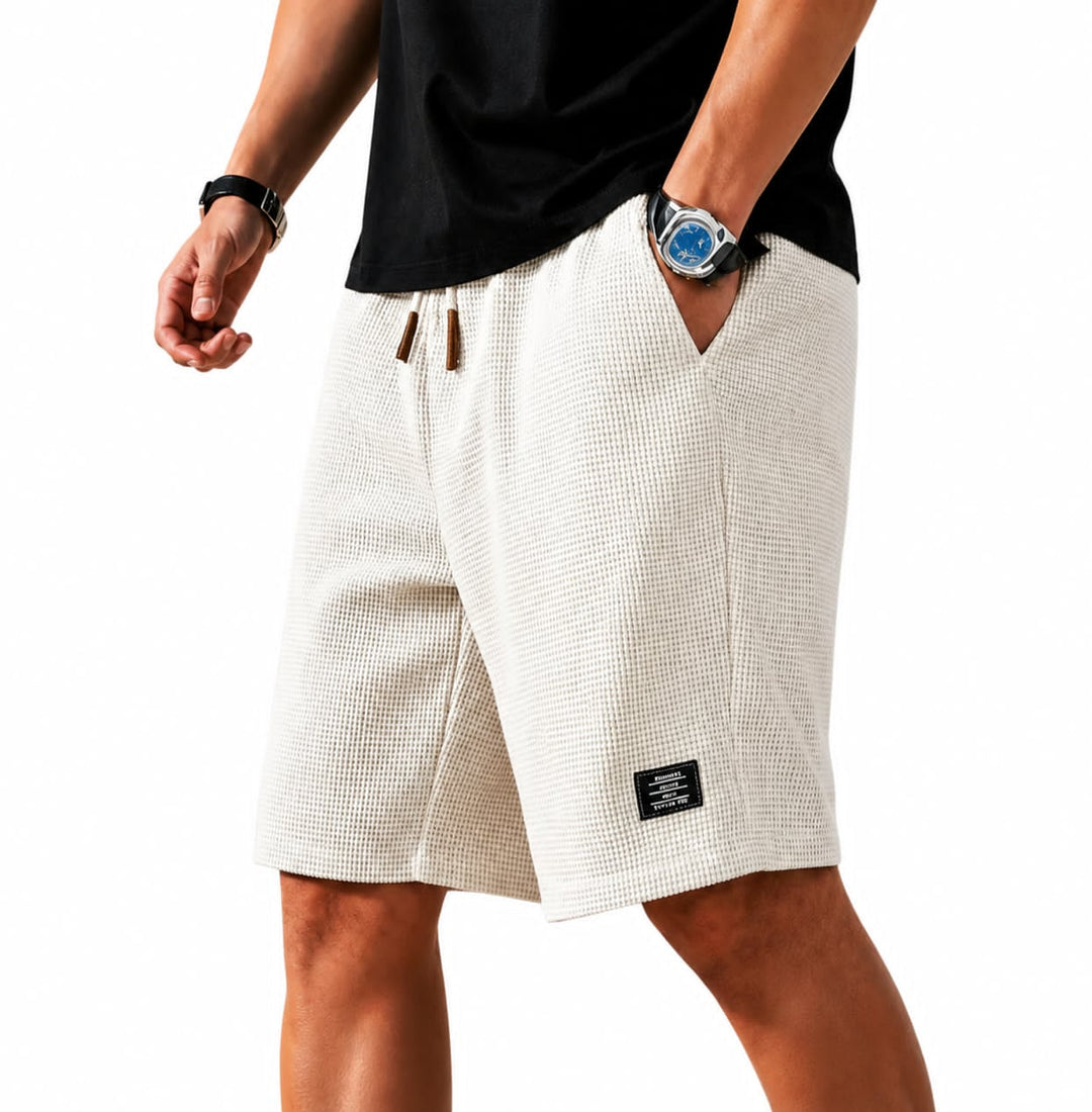 Mason | Waffle Bermuda Shorts