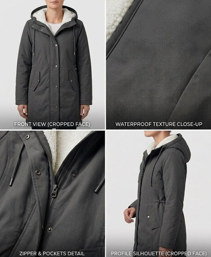Constance™ | Cosy Hooded Weatherproof Coat