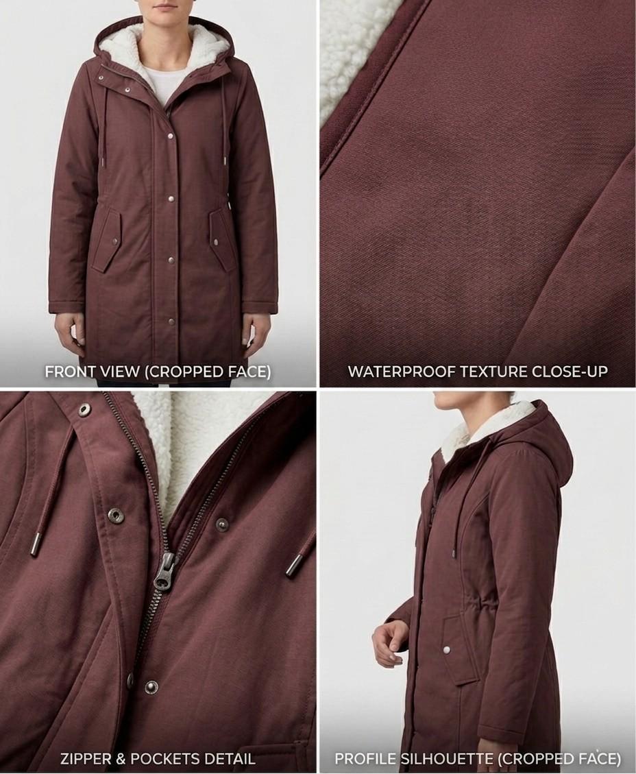 Harriet™ | Cosy Hooded Weatherproof Coat