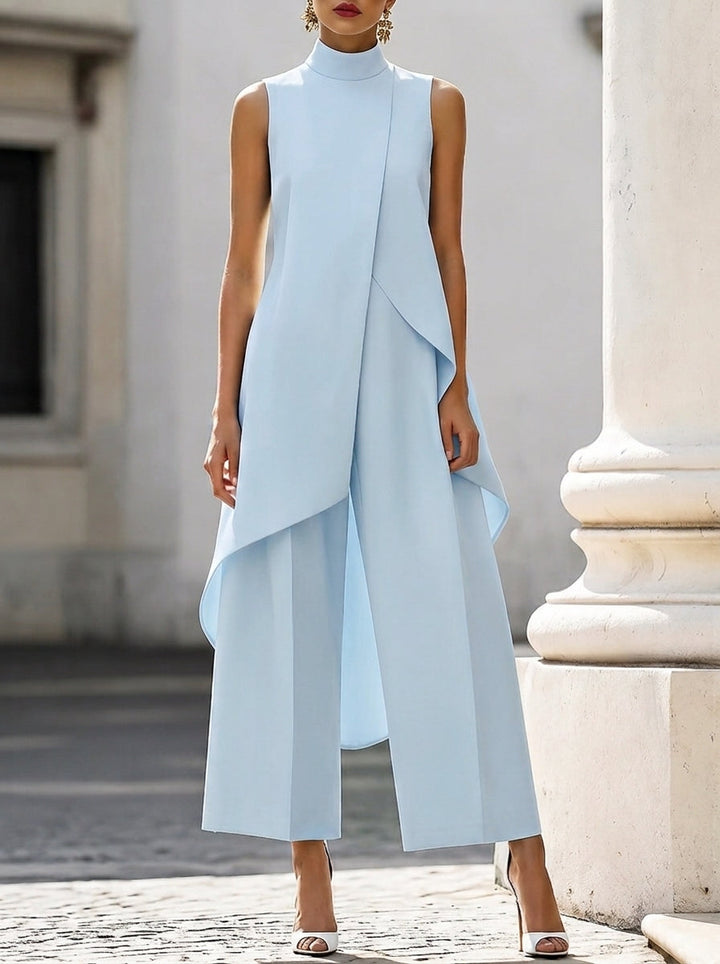 Serena - Sleeveless Wide Leg Jumpsuit