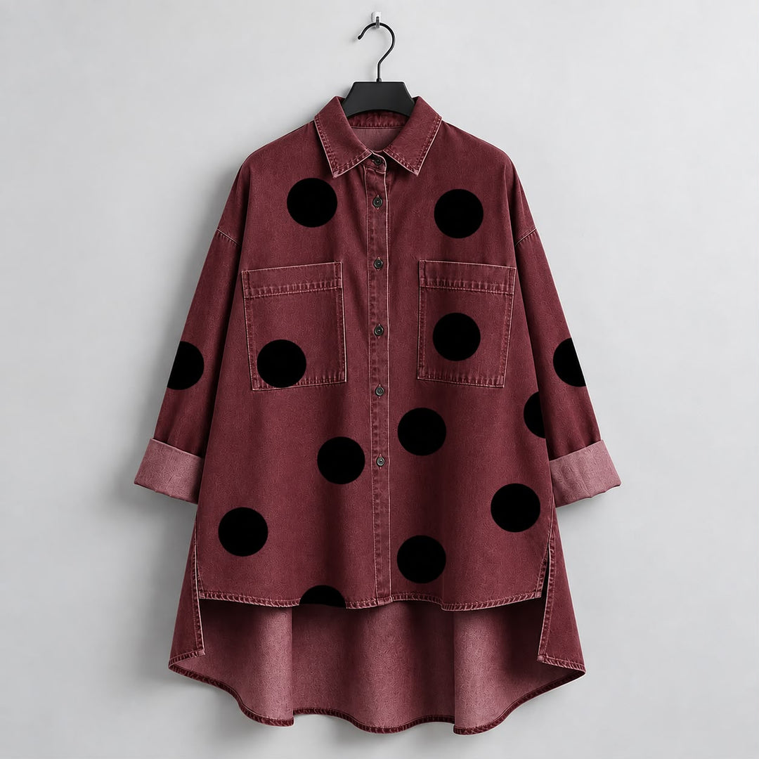 Peggy™ — Polka Dot Overshirt