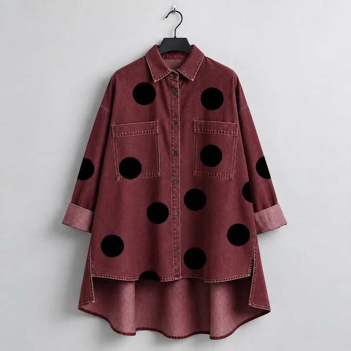 Peggy™ — Polka Dot Overshirt