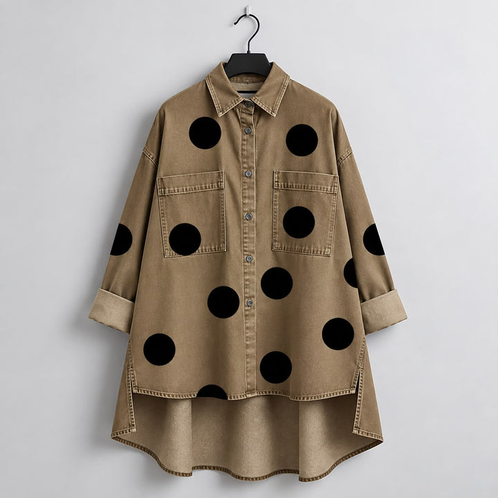 Peggy™ — Polka Dot Overshirt