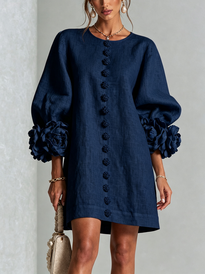 Catherine™ | Elegant Floral Mini Dress
