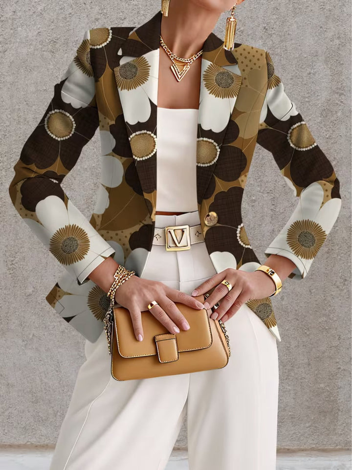 Clothilde | Daisy Print Blazer