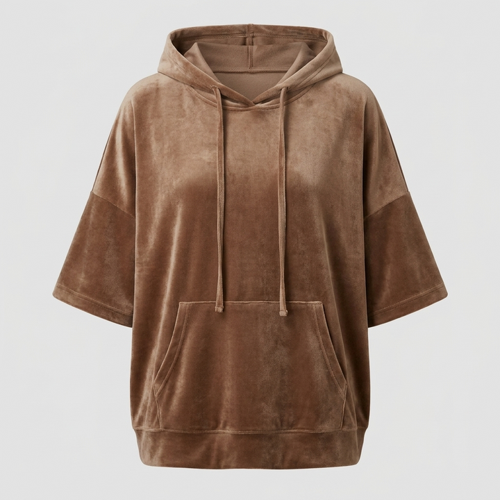 Fabienne | Velour Hoodie